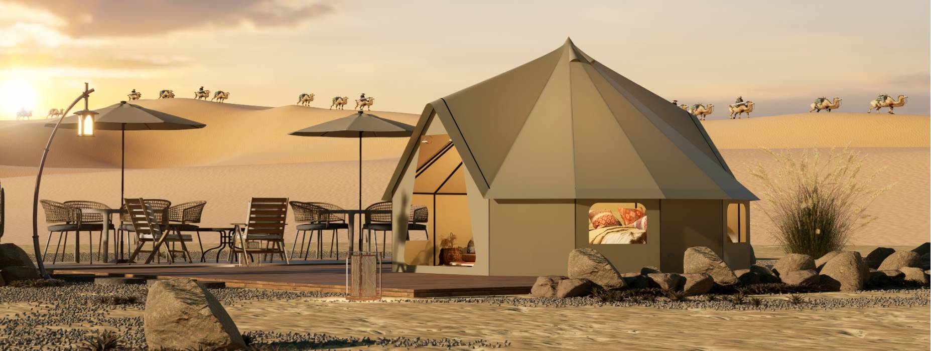 新晃露营酒店帐篷产品