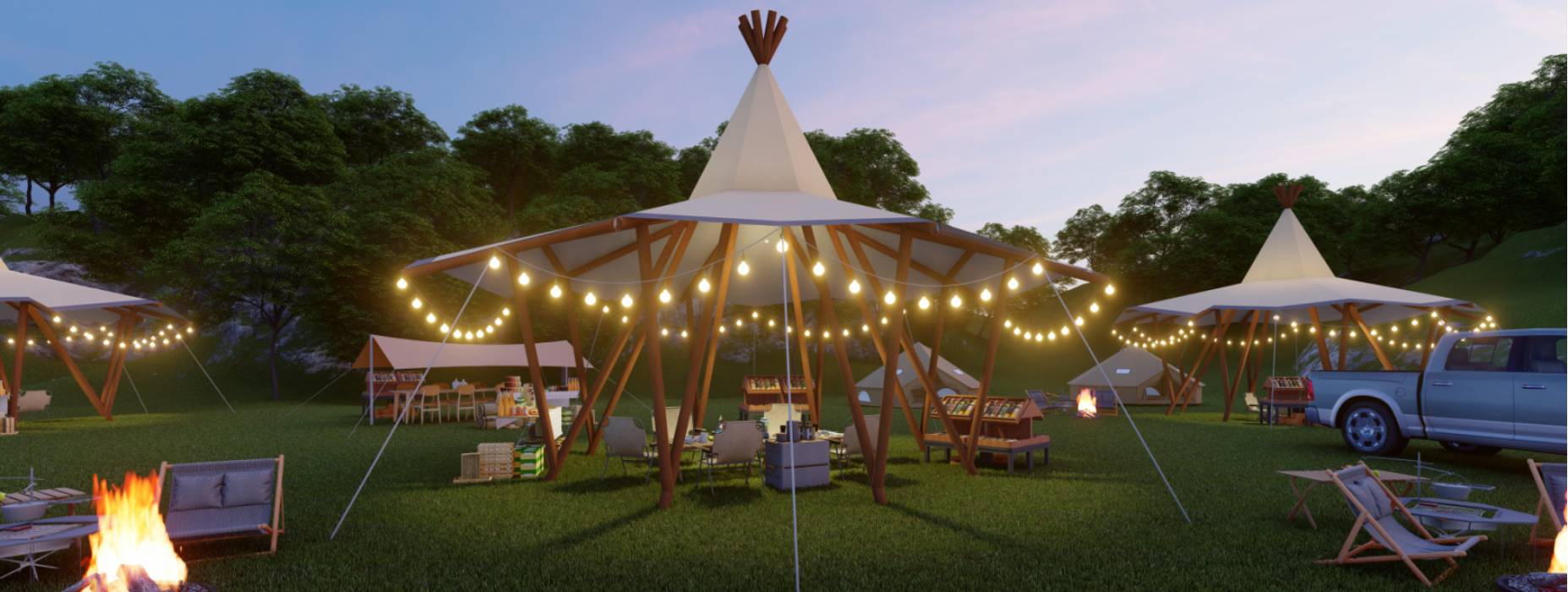 新晃露营帐篷酒店厂家